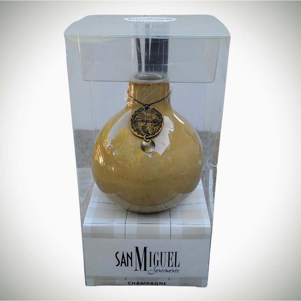 Reed Diffuser Air Freshener Kit Champagne Fragrance Ceramic Home Fragrance Set